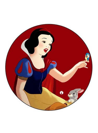 Disney Printed Fridge Magnet Round Multicolour
