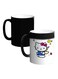Hello Kitty Printed Ceramic Magic Coffee Mug White/Blue/Black 12ounce