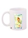 Mojito Printed Coffee Mug White/Green/Beige 11ounce