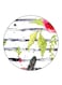 Flowers Printed Fridge Magnet Multicolour