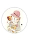 Girls Printed Fridge Magnet Multicolour