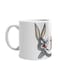 Bugs Bunny Printed Mug White/Grey/Beige Standard