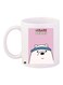 We Bare Bears Printed Coffee Mug White/Pink/Blue 11ounce