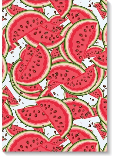 Watermelons Themed Wall Painting Red/White/Green 40x60cm