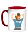 My Hero Printed Coffee Mug Red/White/Blue