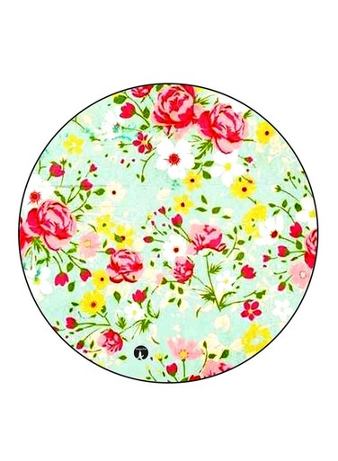 Flowers Printed Fridge Magnet Multicolour