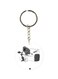 Skull Printed Keychain