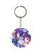 Anime Digimon Double Side Printed Keychain