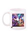 Game Sonic Character Printed Mug White/Blue/Purple Standard Size
