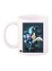 Sonic Printed Coffee Mug White/Black/Blue