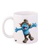 Trolls Printed Coffee Mug White/Blue/Grey 11ounce