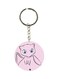 Cartoon Printed Dual Sided Keychain