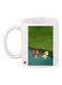 Tom And Jerry Printed Coffee Mug White/Green/Yellow