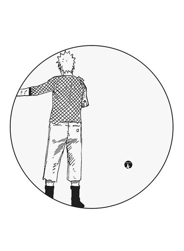 The Anime Naruto Printed Fridge Magnet Multicolour