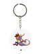 Spyro Double Side Printed Keychain