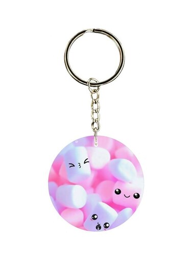 Cartoon Printed Keychain