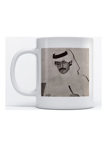 Mug Prince Badr bin Abdul Mohsin for Coffee and Tea White 350ml