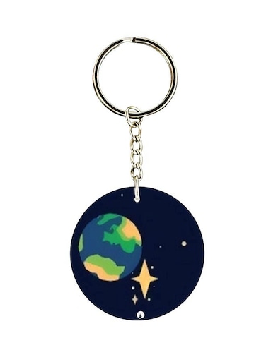 Cartoon Themed Single Sided Keychain