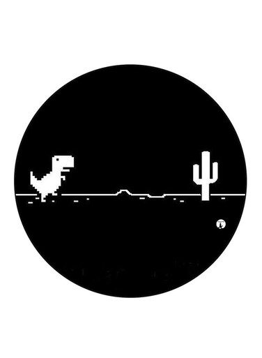 Dinosaur Printed Fridge Magnet Multicolour