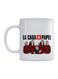 La Casa De Papel Printed Mug White/Brown/Black