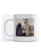 Mug Girl And Dog For Coffee And Tea White