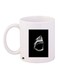 Shark Printed Ceramic Coffee Mug White/Black/Grey 11ounce