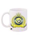 Football Club Al-Nassr Printed Mug White/Blue/Yellow 11ounce