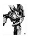 Overwatch Metal Plate Poster Grey/Black/White 15x20cm