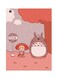 Cartoon Themed Metallic Plate Red/Grey/White 20x15cm