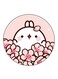 Rabbit Printed Fridge Magnet Multicolour