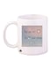 English Phrases Printed Coffee Mug White/Blue/Pink