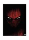 Spiderman Metal Plate Poster Black/Red 15 x 20cm