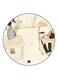 Anime Printed Fridge Magnet Beige/Grey/Black 5.5cm