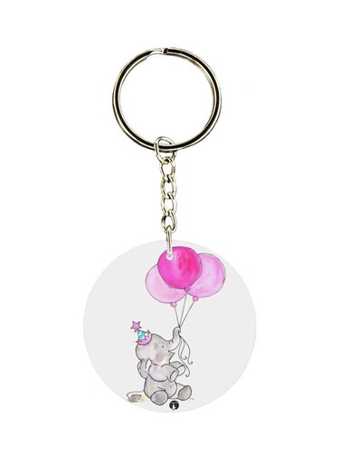 Cartoon Printed Keychain