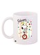 Snoopy Printed Coffee Mug White/Yellow/Red 11ounce