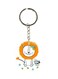 Lion Printed Keychain