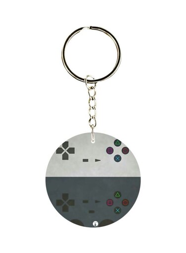 Controller Buttons Themed Keychain