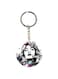 Girl Printed Double Sided Keychain