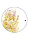 Flowers Printed Fridge Magnet Multicolour
