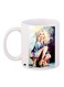 Girl Printed Coffee Mug White/Beige/Blue 11ounce