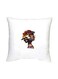 Mobile Legends Printed Decorative Cushion White/Red/Black 16x16inch