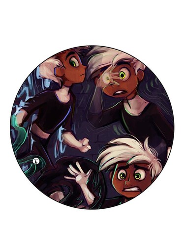 Danny Phantom Printed Fridge Magnet Multicolour