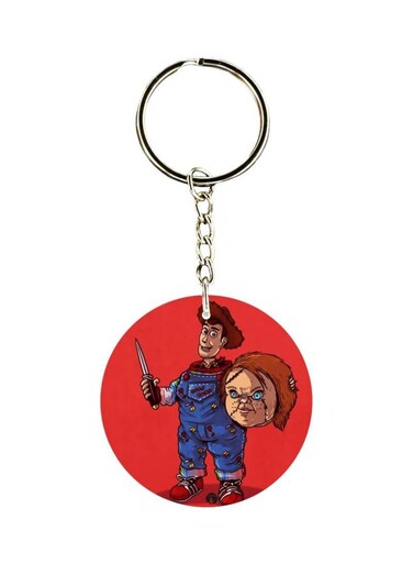 The Curse Of Chucky Printed Double Sided Keychain