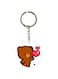 Teddy Bear Printed Keychain