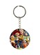 Cartoon Printed Double Sided Keychain