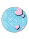 Hearts Printed Fridge Magnet Multicolour