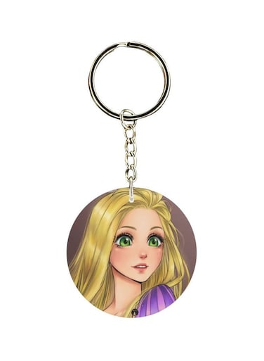 Single Sided Themed Keychain