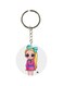 Cartoon Girl Themed Keychain
