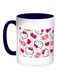 Hello Kitty Printed Coffee Mug White/Blue/Pink