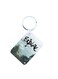 English Phrases Printed Keychain Multicolour
